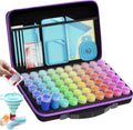 ARTDOT 60 Slots Diamond Painting Storage Case | Portable Bead Organizer Kit
