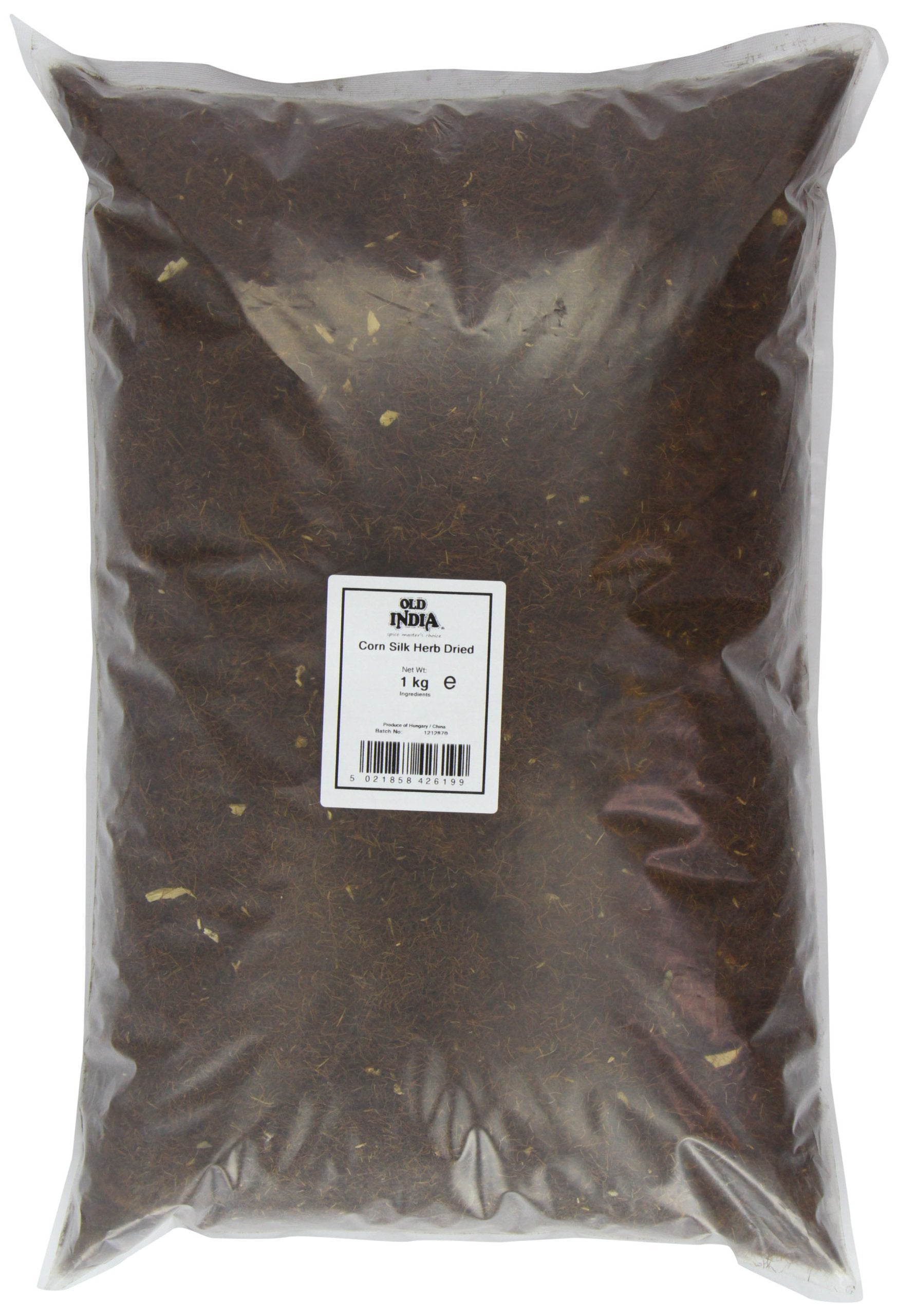 Old India Dried Corn Silk Herb - 1kg Bulk Botanical for Herbal Tea