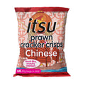 itsu Chinese Hoisin Prawn Cracker Crisps - 60g Sharing Bag (Pack of 6)