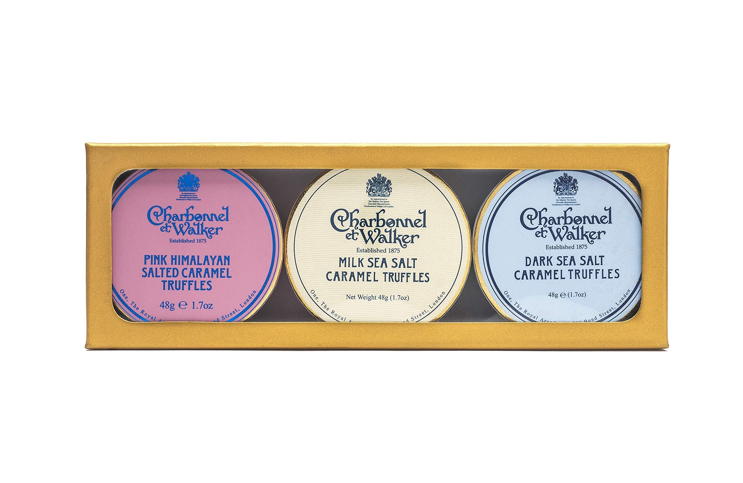 Charbonnel et Walker Salted Caramel Chocolate Truffles Gift Set, 144g