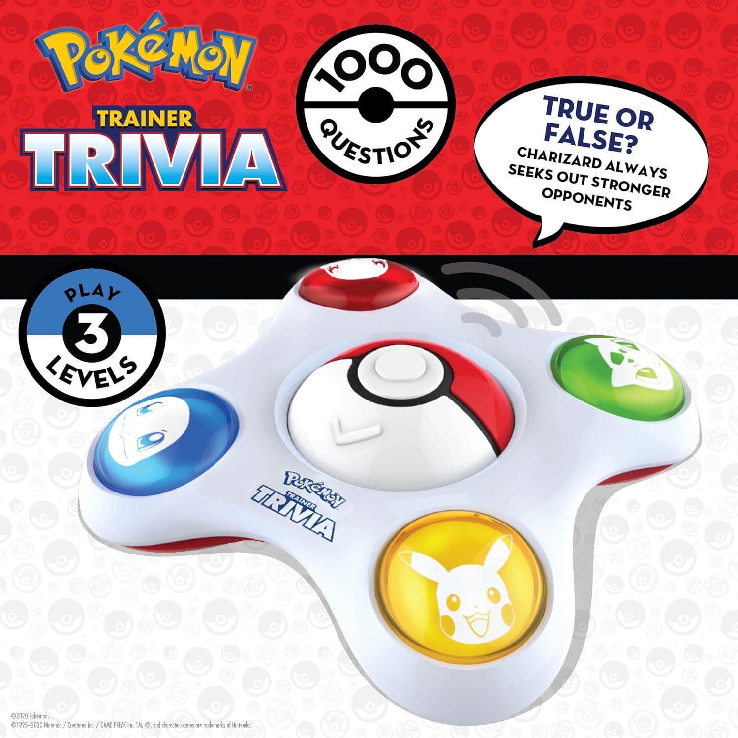 Pokémon Trainer Trivia Game by Snaps – 1,000 Questions & 3 Play Levels