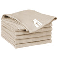 Uxcell Cotton Waffle Weave Kitchen Towels – 6 Pack Absorbent Dish Rags