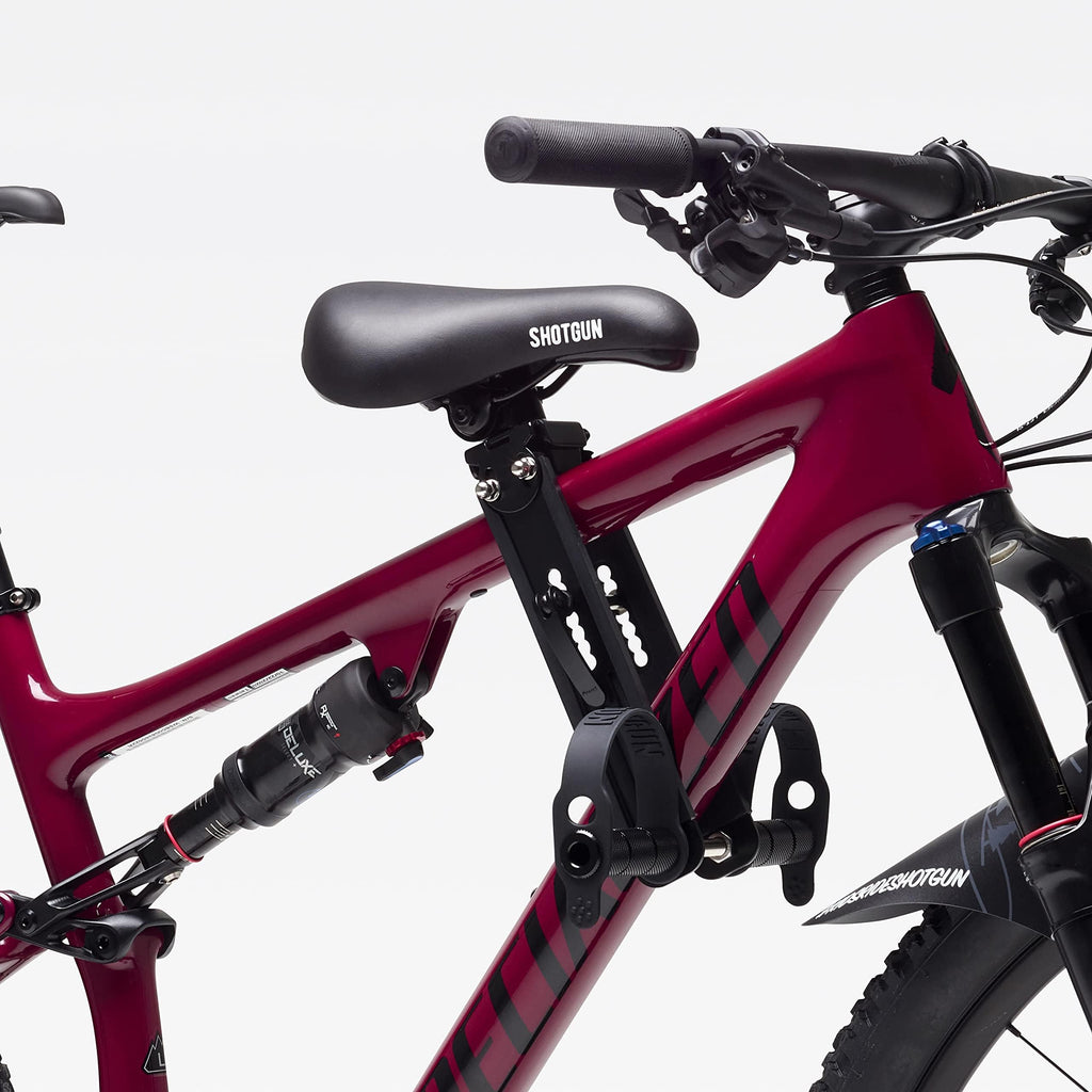 Shotgun Front Mounted Kids Bike Seat for Mountain Bikes – Easy Install