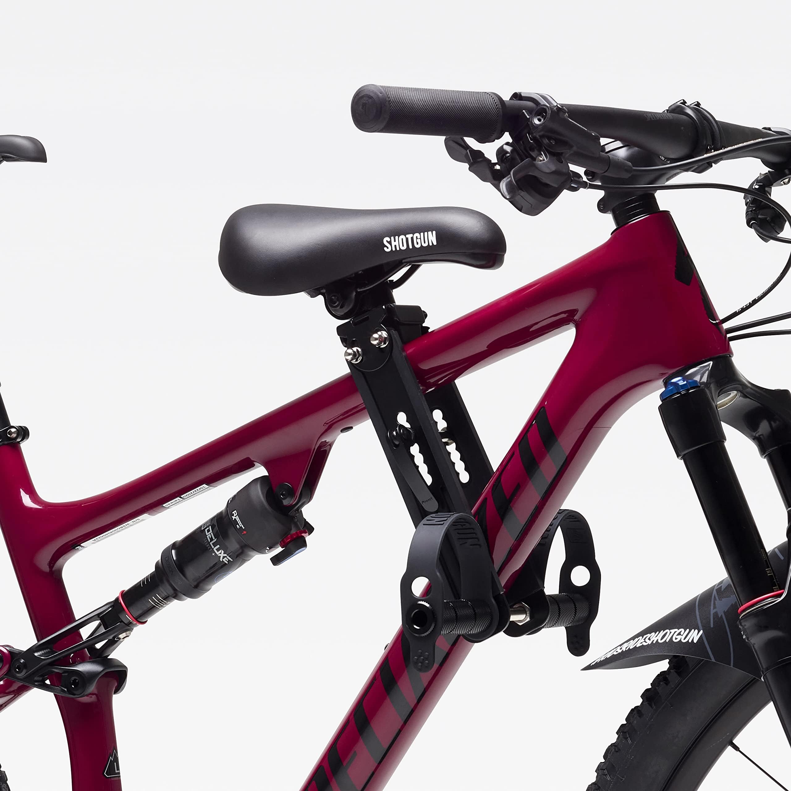 Shotgun Front Mounted Kids Bike Seat for Mountain Bikes – Easy Install