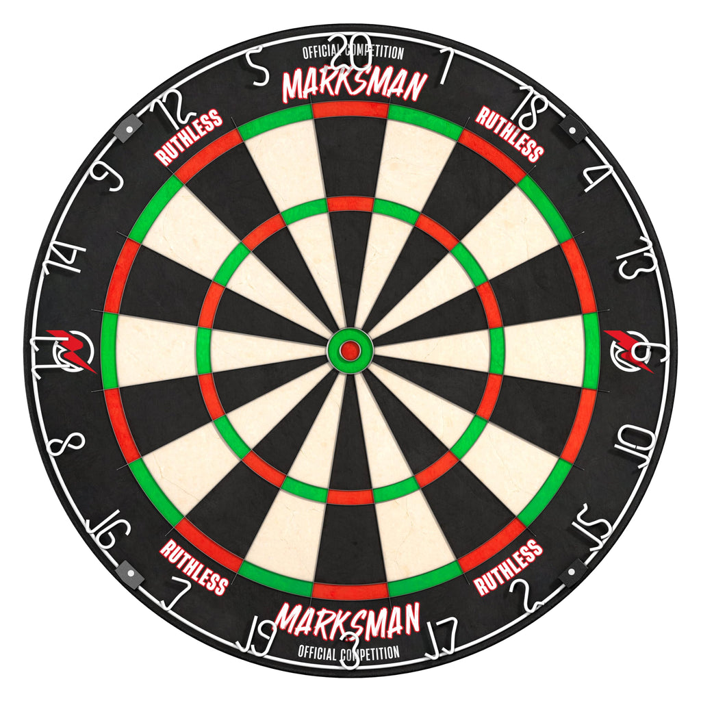 Ruthless Marksman Professional Sisal Dartboard – Ultra Thin Wire (DB072)