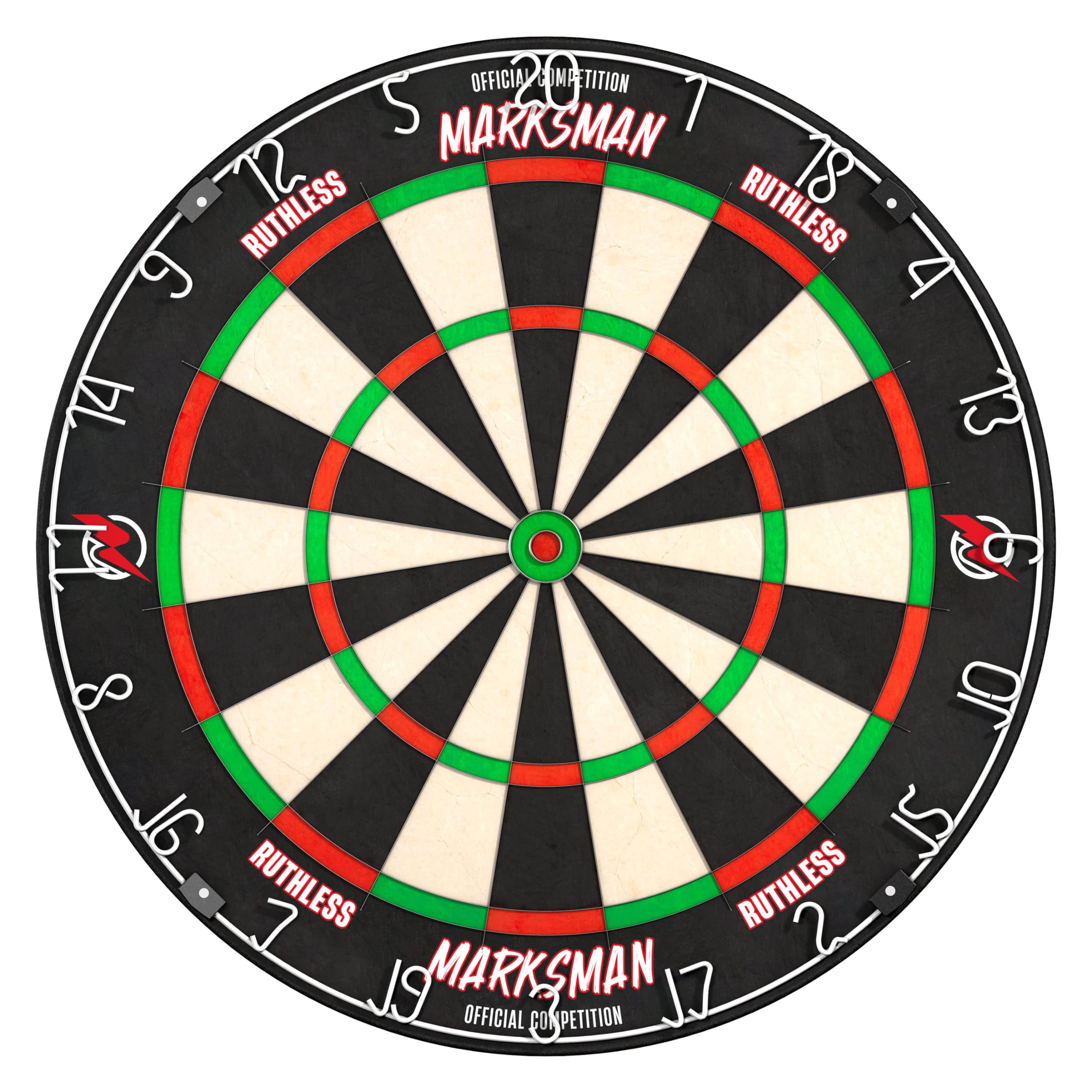 Ruthless Marksman Professional Sisal Dartboard – Ultra Thin Wire (DB072)
