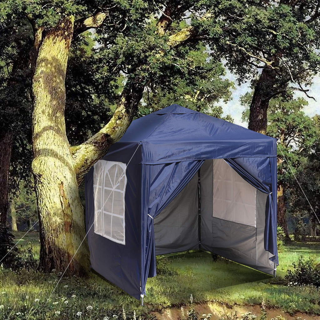 SANHENG Pop Up Gazebo | 2x2m Waterproof Outdoor Party Tent with Weights