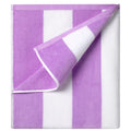 Ouxiaobai Oversized Cotton Beach Towel – 35x70 Large Striped Cabana Towel
