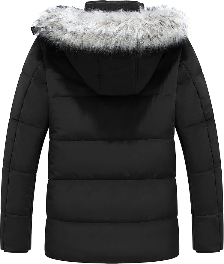 Massive Discounts Men's Waterproof Winter Parka – Hooded Puffer Coat