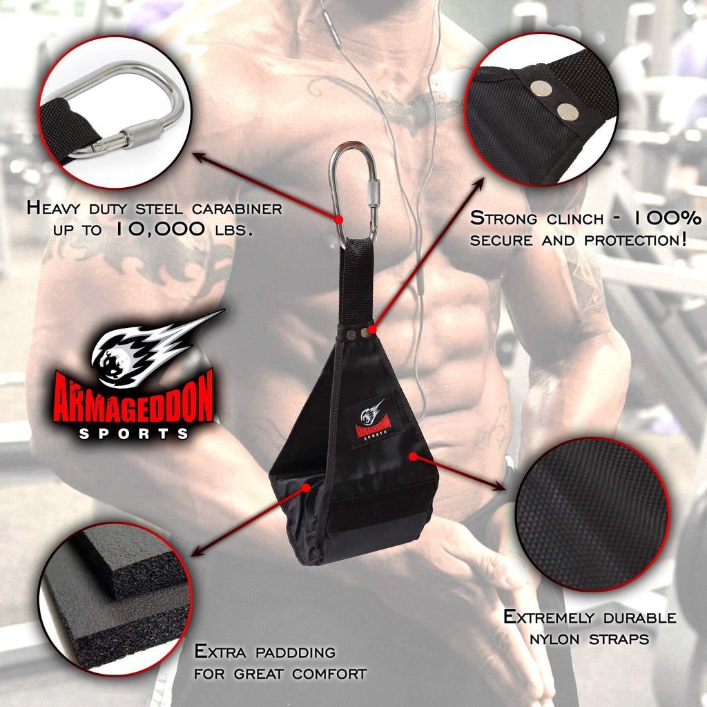 Jolof Store Ab Slings Straps – Heavy Duty Hanging Leg Raiser Pair for Pull Up Bar