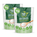 Pure Via Erythritol Zero Calorie Keto Sweetener - 2 x 1kg Pack