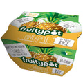 Fruitypot Pineapple in Juice - Healthy Fruit Snack Pots, 18 x 113g