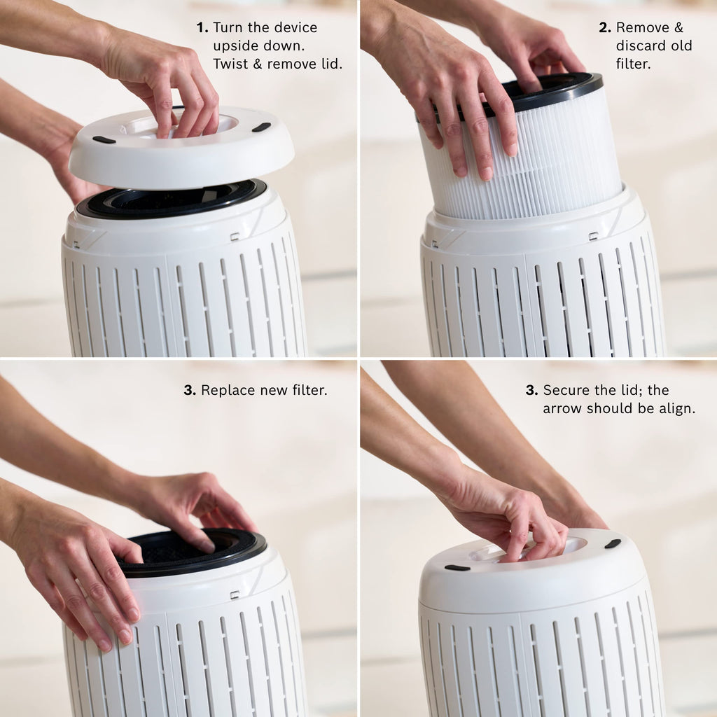 Bosch Air 2000 3-in-1 Replacement Filter | HEPA & Activated Carbon