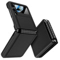 Doeshine Samsung Galaxy Z Flip 4 Case with Hinge Protection – Black