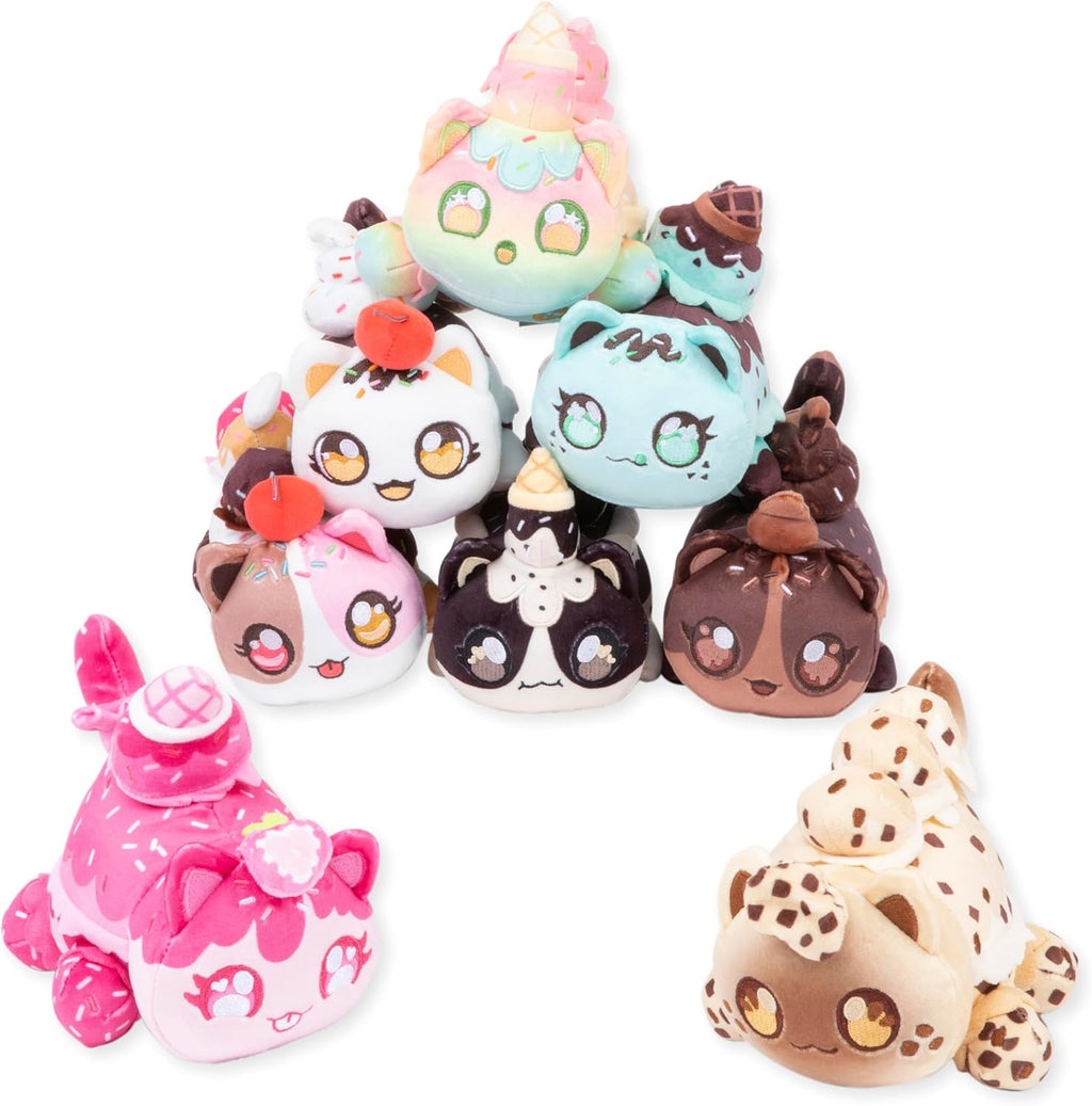 Aphmau MeeMeows Ice Cream Friends 6-inch Mystery Plush Cat Toy