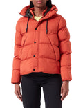 G-Star Women's Whistler Short Puffer Jacket – Rooibos Tea Orange