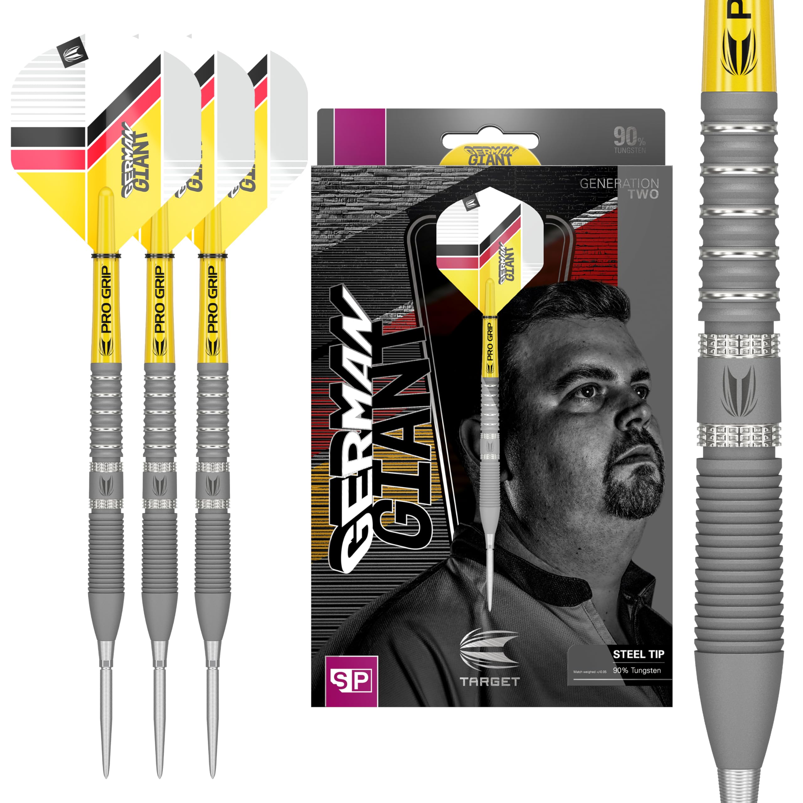 Target Darts Gabriel Clemens Gen 2 21g 90% Tungsten Swiss Point Set