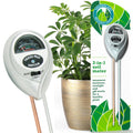 Houseplant Resource Center 3-in-1 Soil Moisture, Light & pH Meter