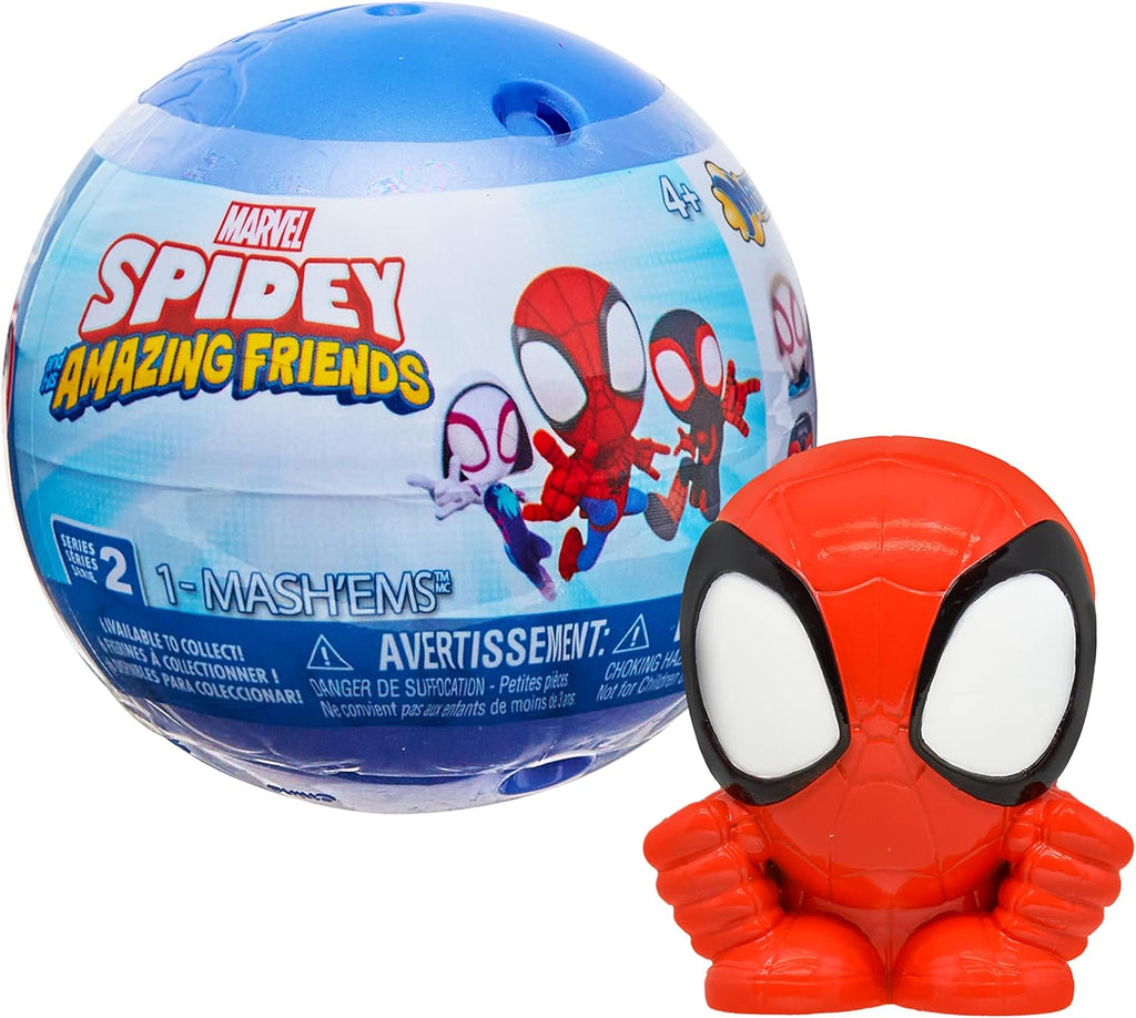 Spidey and His Amazing Friends Mash'Ems - Squishy Collectible Figure