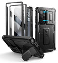 Dexnor Samsung Galaxy S24 Ultra Case | Rugged Shockproof Cover - Black