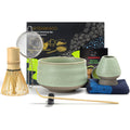 TEANAGOO 7-Piece Matcha Tea Set – Ceramic Bowl and Bamboo Whisk Kit