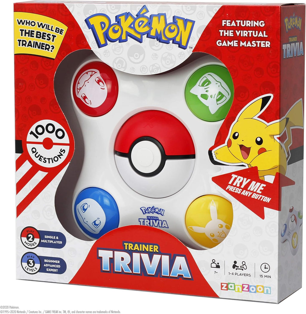 Pokémon Trainer Trivia Game by Snaps – 1,000 Questions & 3 Play Levels