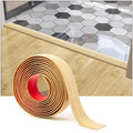 Art3d Vinyl Floor Transition Strip – 10ft Self Adhesive Gap Cover, Aspen Yellow