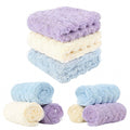 PHOGARY Flannel Face Cloth Pack 6, Reusable Microfibre Face Cloth, Makeup Remover Cloth Cleansing Cloths for Face - image 1