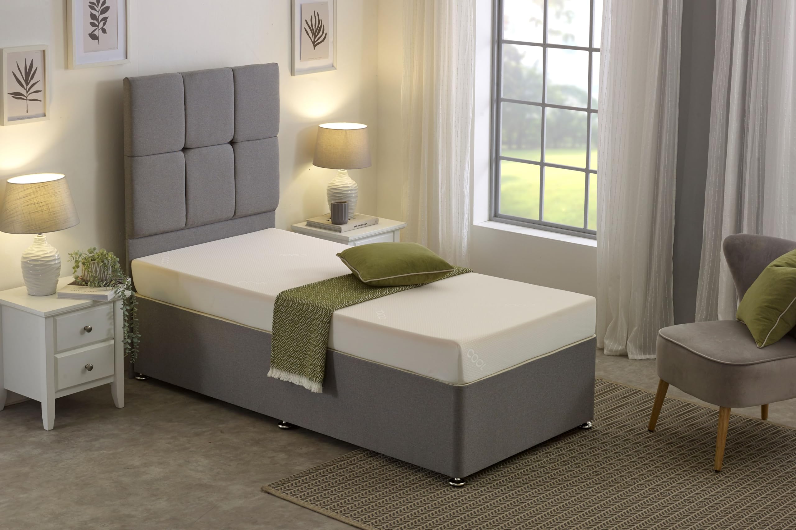 Starlight Beds 2ft6 Small Single Memory Foam Mattress | 6 Inch Deep