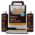Wood Oil Kit – Danish Oil & Cleaner for Furniture Restoration