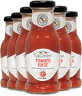 Tuscanini Italian Tomato Juice – Low Sodium, Non-GMO (200ml, 6 Pack)
