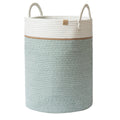 LA JOLIE MUSE 72L Woven Cotton Rope Laundry Basket – Ivy Green Hamper