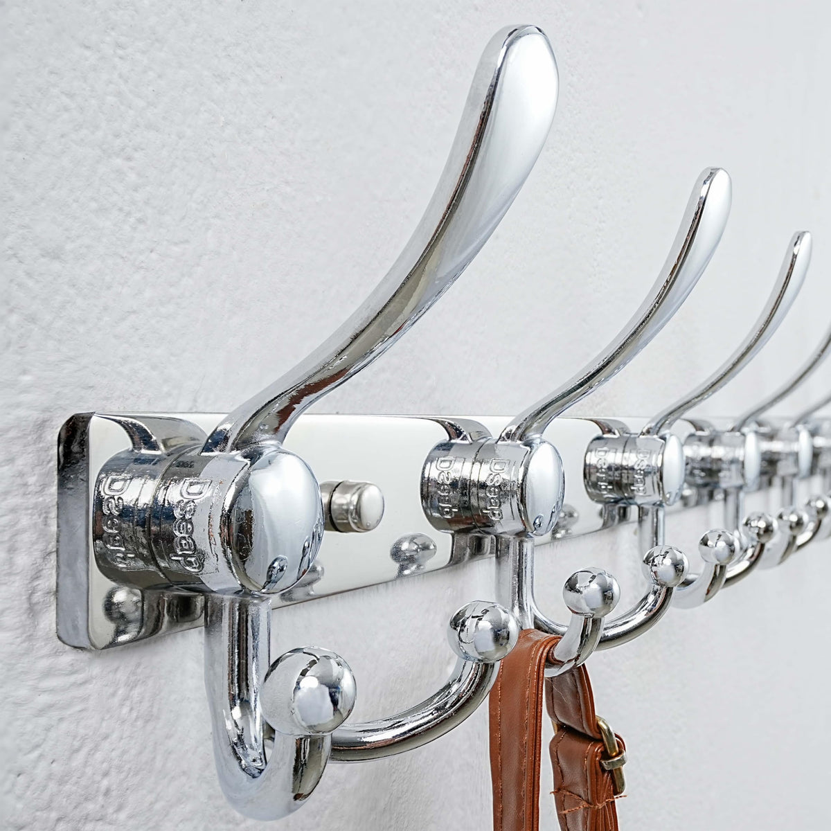 Dseap Coat Rack Wall Mount 94cm, Heavy Duty 2.5mm Base vs Flimsy 1mm, Double-Thick Solid Anti-Snap Hooks - image 2