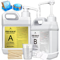 Jolof Store Crystal Clear Epoxy Resin Kit – 4.4L Self-Leveling 1:1 Ratio