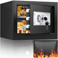 Mejasg 22L Fireproof Home Safe | Anti-Theft Digital Box with Alarm