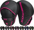RDX Maya Hide Leather Curved Focus Mitts – MMA & Boxing Training Pads