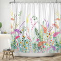 Jolof Store Floral Shower Curtain | Waterproof Washable Polyester – 180x200cm