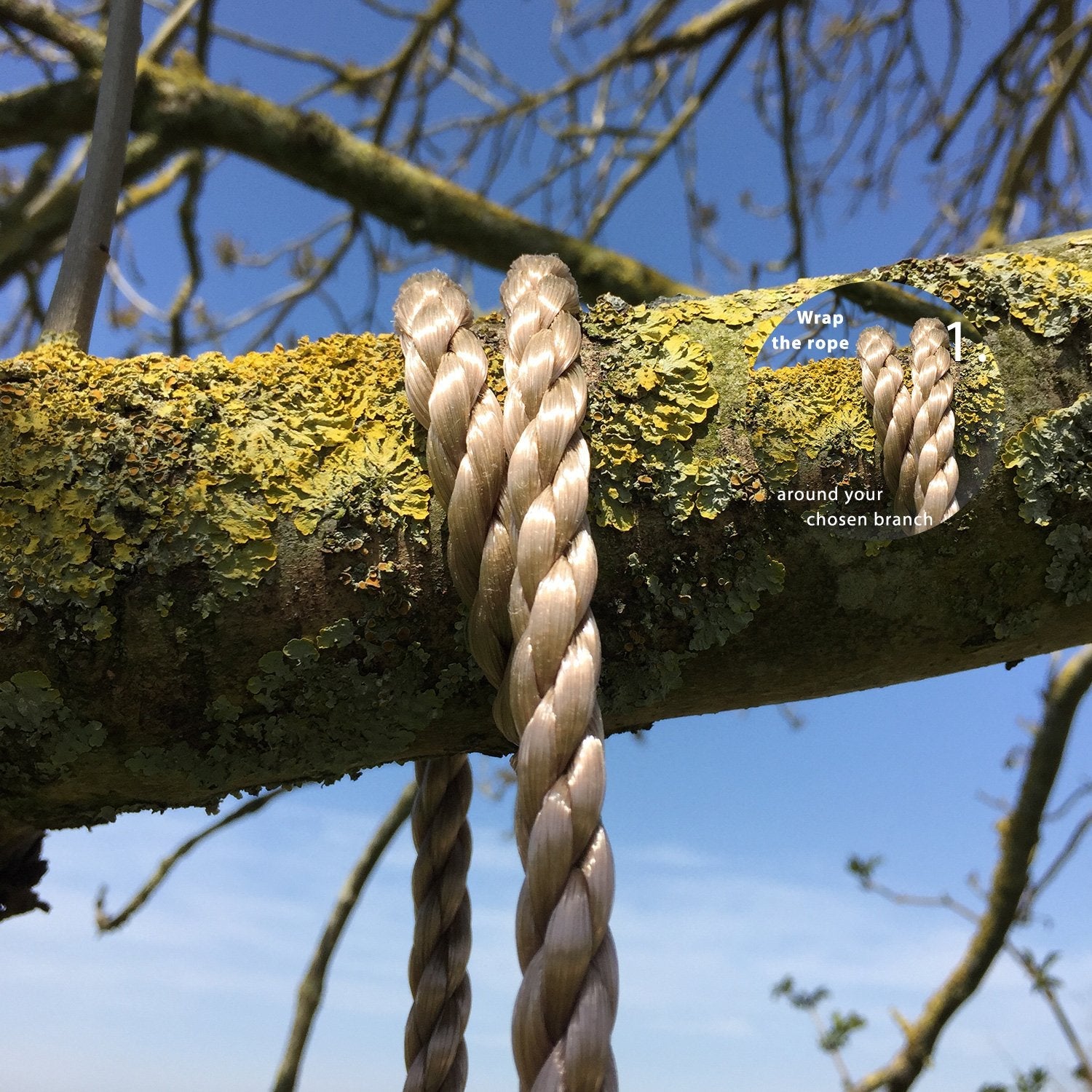 Jolof Store Tree Swing Conversion Ropes Kit - 5.5m Pair Galvanised Steel