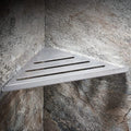 Melairy Stainless Steel Bathroom Corner Shelf – No Drill Shower Caddy