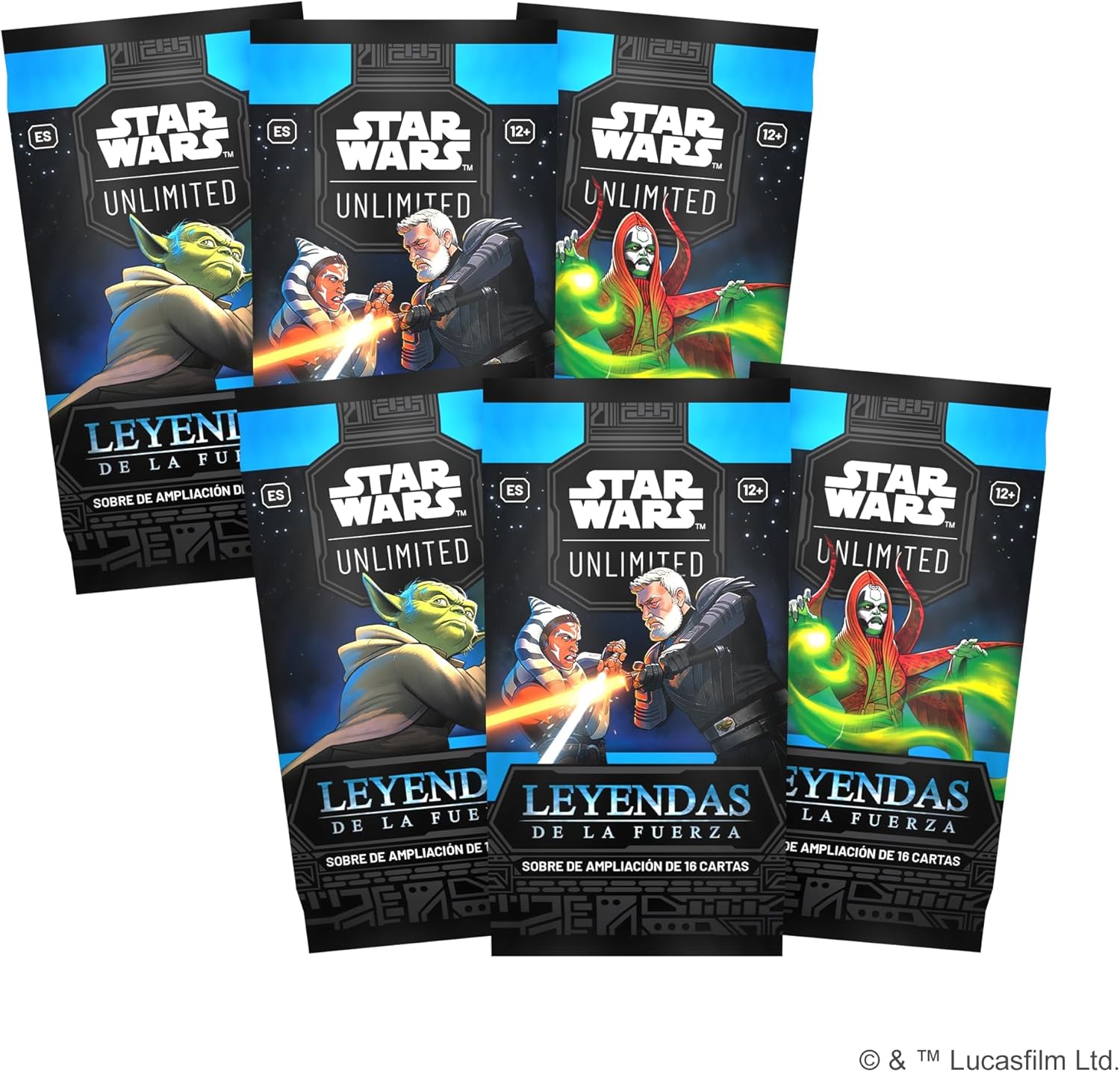 Star Wars: Unlimited Legends of the Force Prerelease Box - 6 Packs