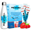 Revival Electrolyte Powder & 500ml Steel Water Bottle Starter Pack