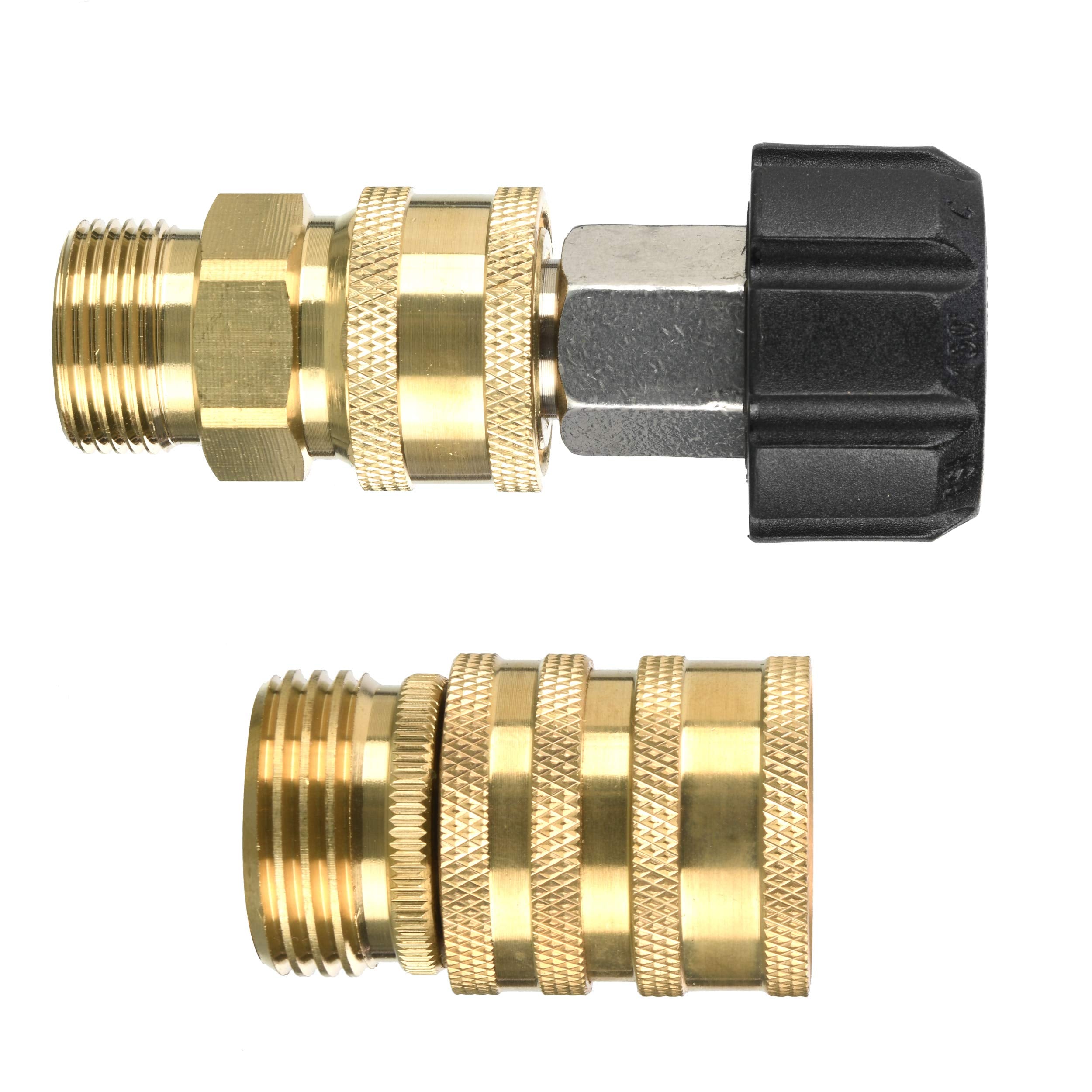 Tool Daily Pressure Washer Adapter Set | M22 to 3/8 Quick Connect | 9-Pack