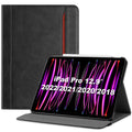 ProCase iPad Pro 12.9 Case (2022-2018) | PU Leather Folio Cover - Black