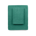 zer0bed Aqua Green 100% Cotton Terry Bath Towel Set - 2 Piece Set