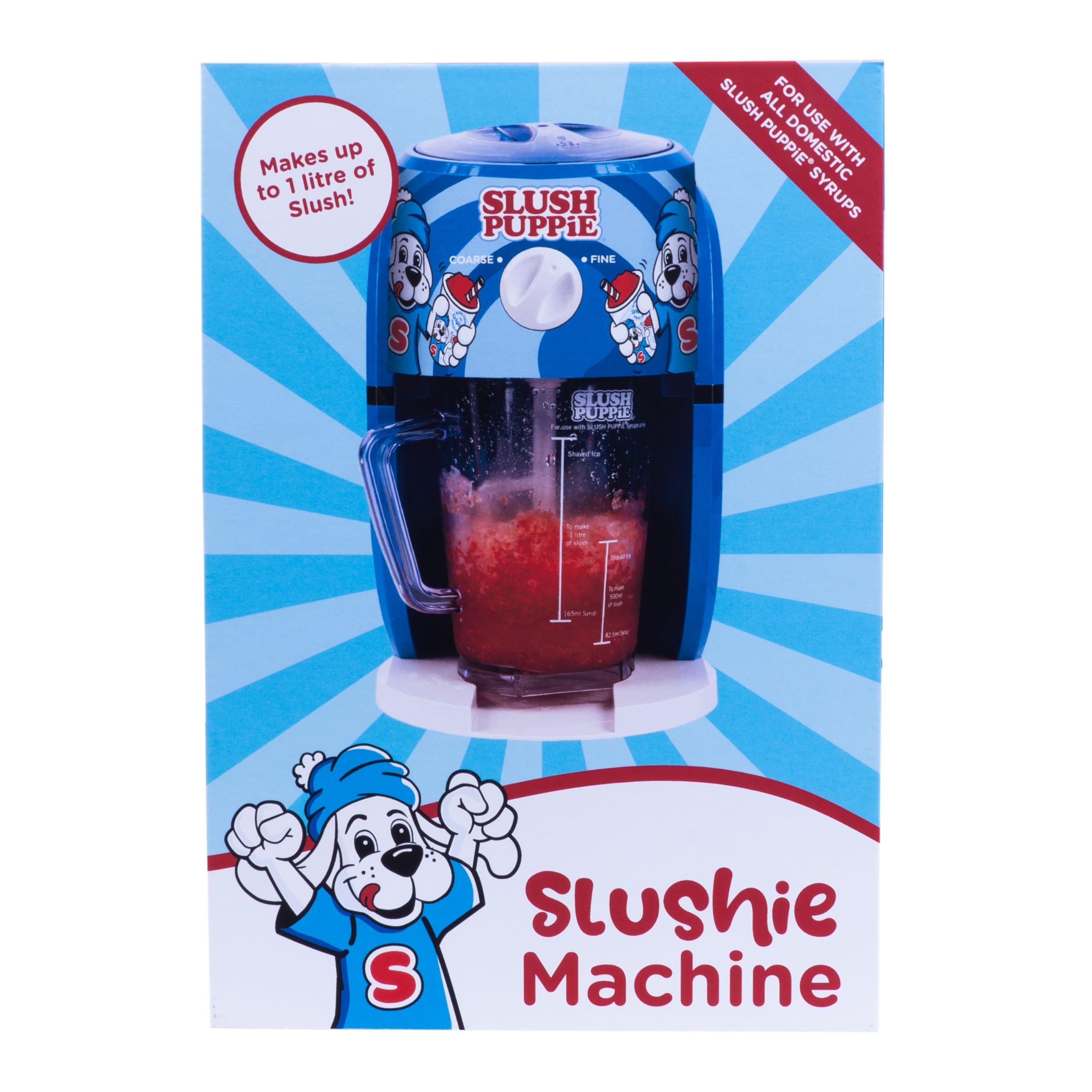 Slush Puppie Snow Cone Machine | 1L Slushy Maker & Ice Shaver