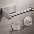 Aikzik Toilet Roll Holder | 304 Stainless Steel Self Adhesive Set