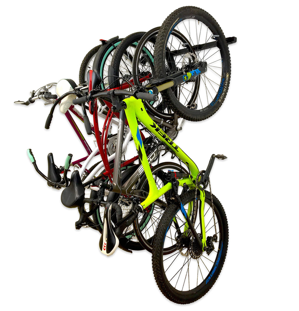 StoreYourBoard 5 Bike Storage Rack | Heavy-Duty Steel Wall Mount Organizer