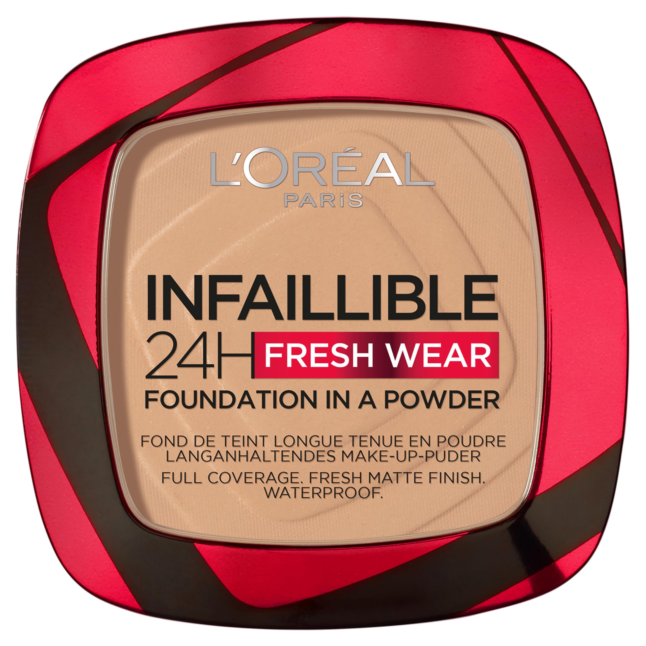 L'Oréal Paris Infallible 24H Fresh Wear Powder Foundation - 140 Golden Beige