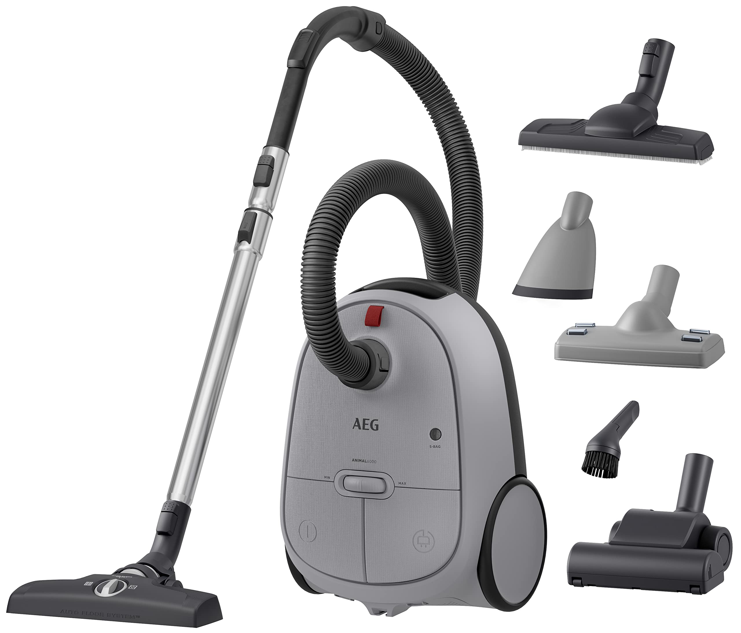 AEG 6000 Bagged Vacuum Cleaner AB61A5UG | Pet Hair & Odour Filter