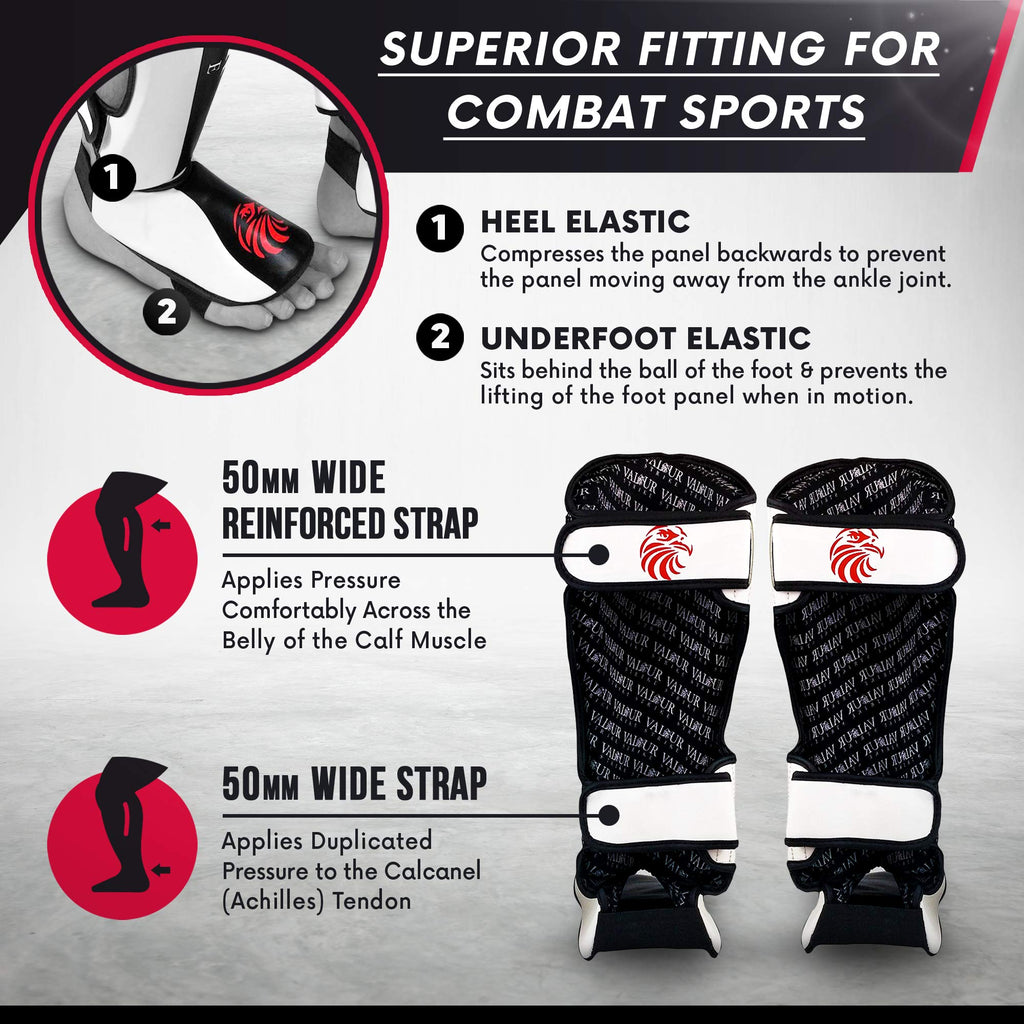 Valour Strike Shin Guards – Lightweight MMA & Muay Thai Sparring Pads